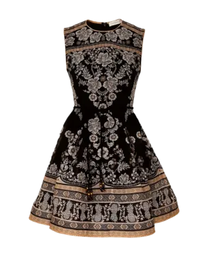 Balance Peplum Mini Dress