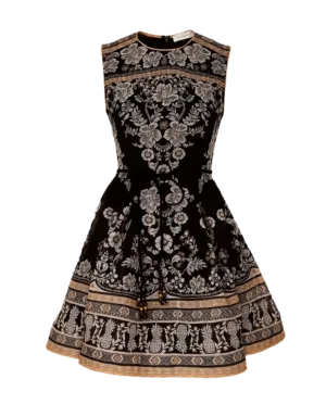Balance Peplum Mini Dress