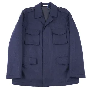 Boglioli Padded Flannel Wool Field Jacket