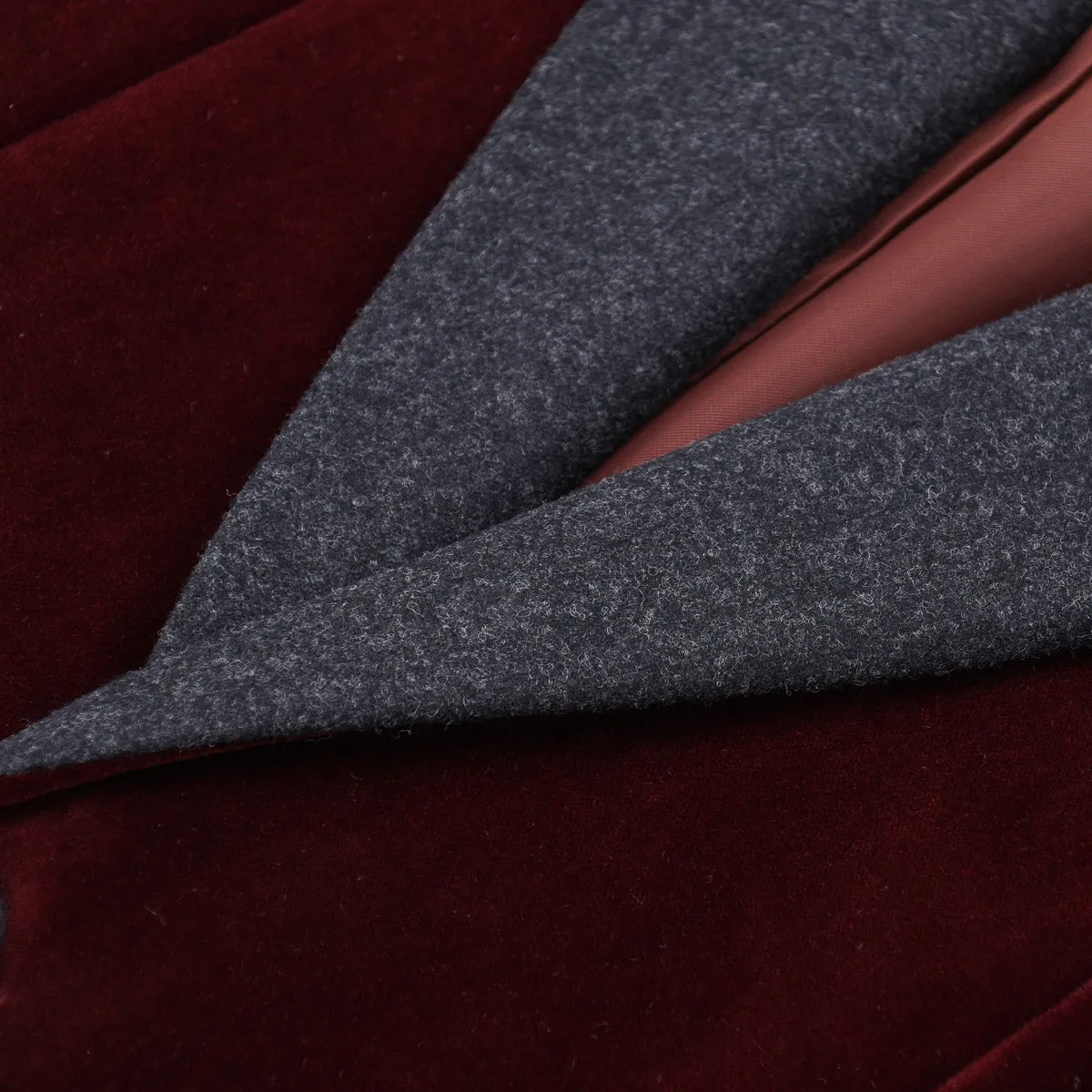 Canali Velvet Tuxedo with Flannel Details