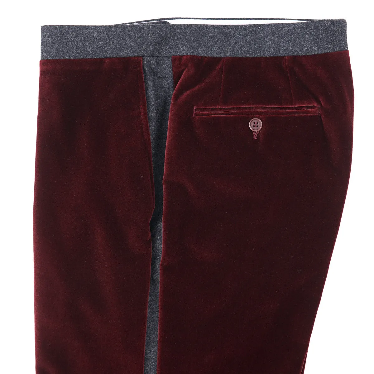 Canali Velvet Tuxedo with Flannel Details