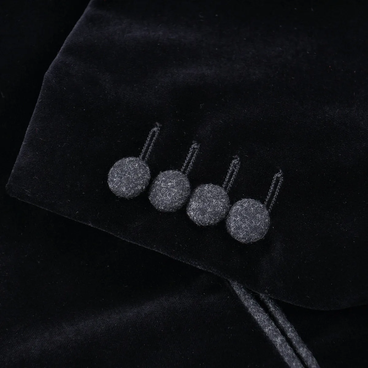 Canali Velvet Tuxedo with Flannel Details
