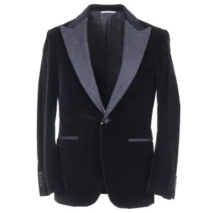 Canali Velvet Tuxedo with Flannel Details