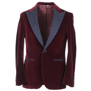 Canali Velvet Tuxedo with Flannel Details