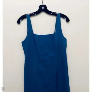 Dress Casual Maxi By Abercrombie And Fitch In Blue. Size: M
