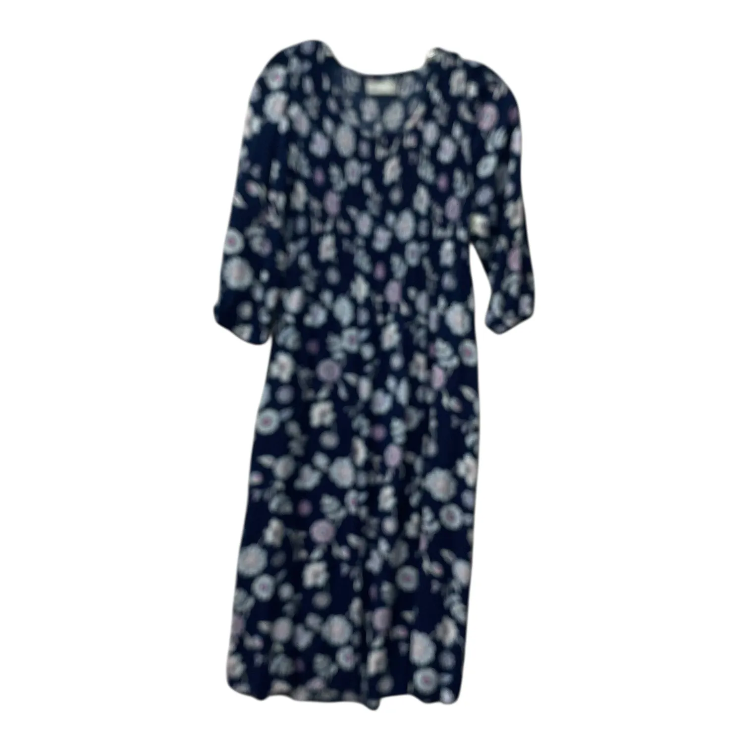 Dress Casual Maxi By Croft And Barrow In Blue. Size:Xs