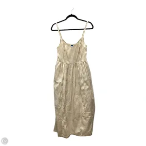Dress Casual Maxi By Old Navy In Beige. Size: S