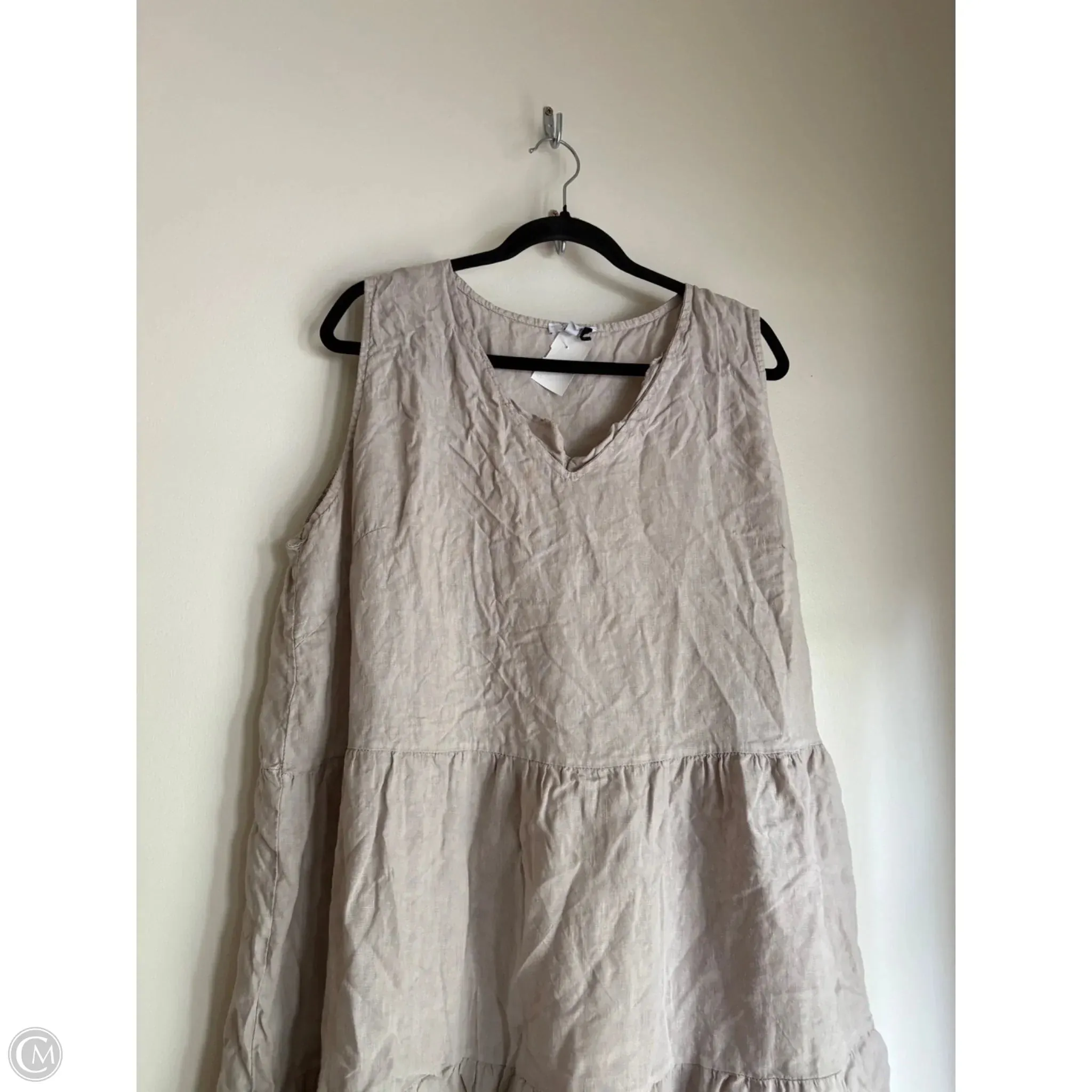 Dress Casual Maxi By Rosemarie In Tan. Size: 2x