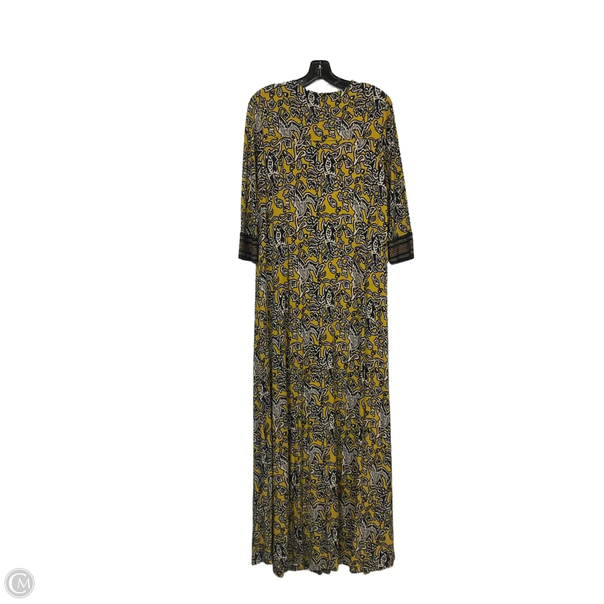 Dress Casual Maxi By Soft Surroundings In Yellow. Size: L