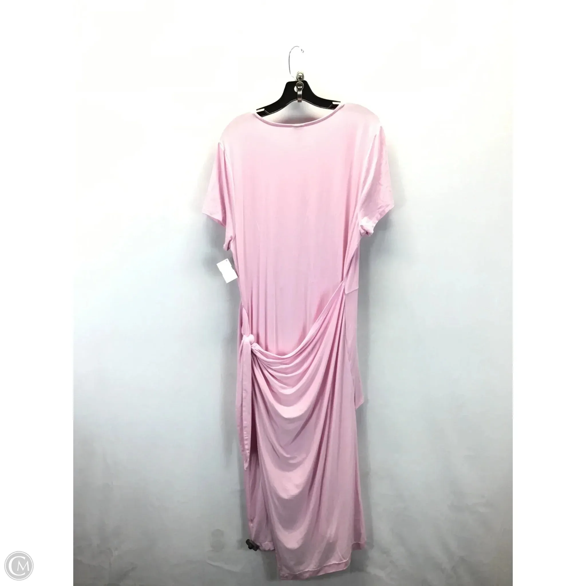 Dress Casual Midi By A New Day In Pink. Size: Xxl