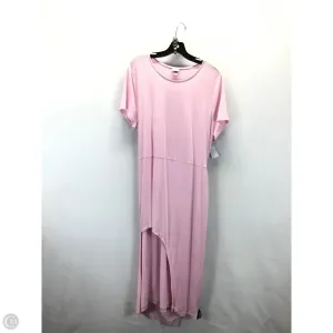 Dress Casual Midi By A New Day In Pink. Size: Xxl