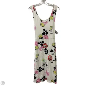 Dress Casual Midi By Apt 9 In Floral Print. Size: 1x