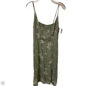 Dress Casual Midi By Clothes Mentor In Green. Size: L