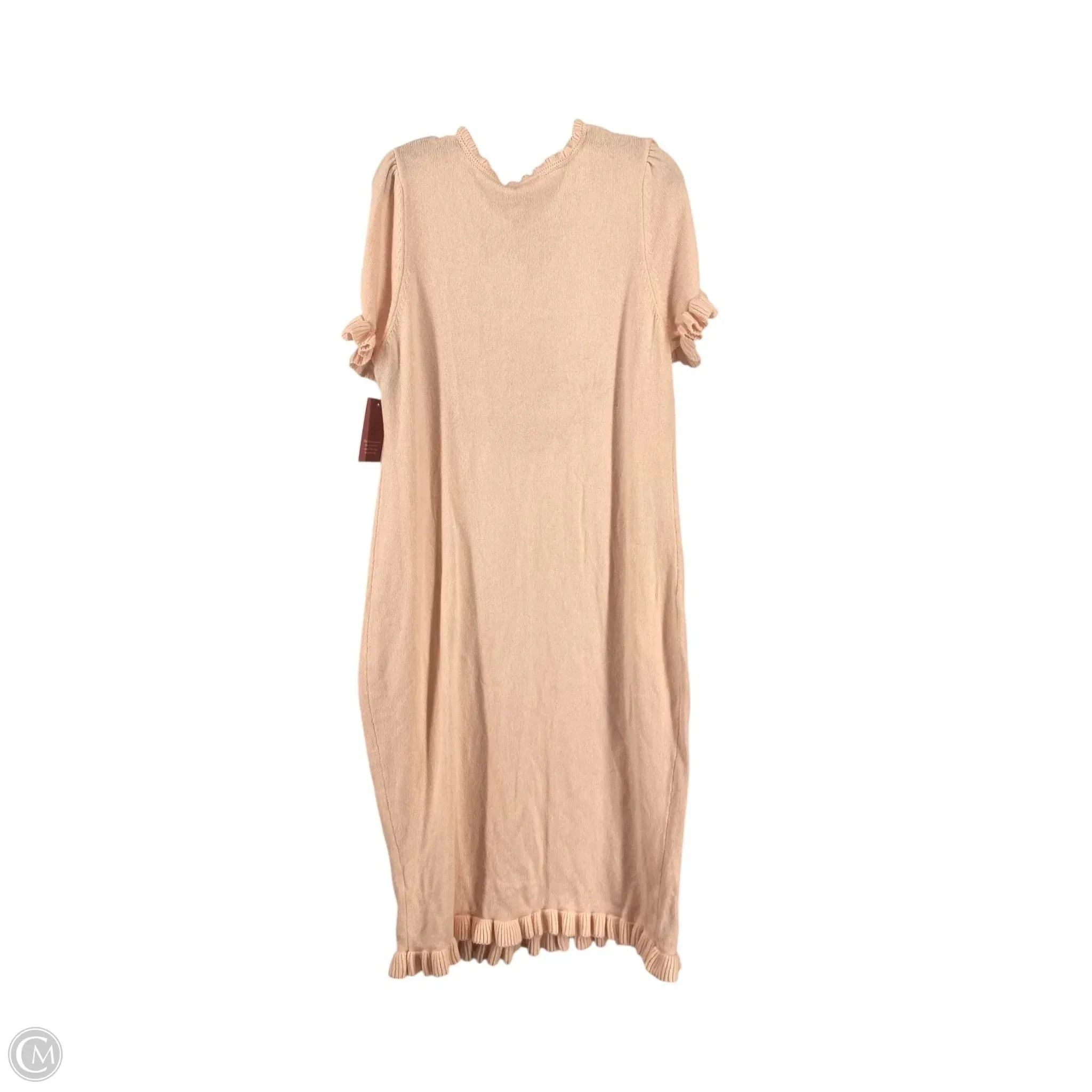 Dress Casual Midi By Cma In Pink. Size: 1x