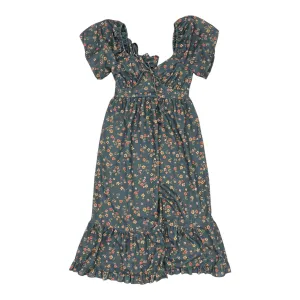 Dress Casual Midi By Cme In Green. Size:S