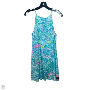 Dress Casual Midi By Lilly Pulitzer In Blue & Pink. Size: S