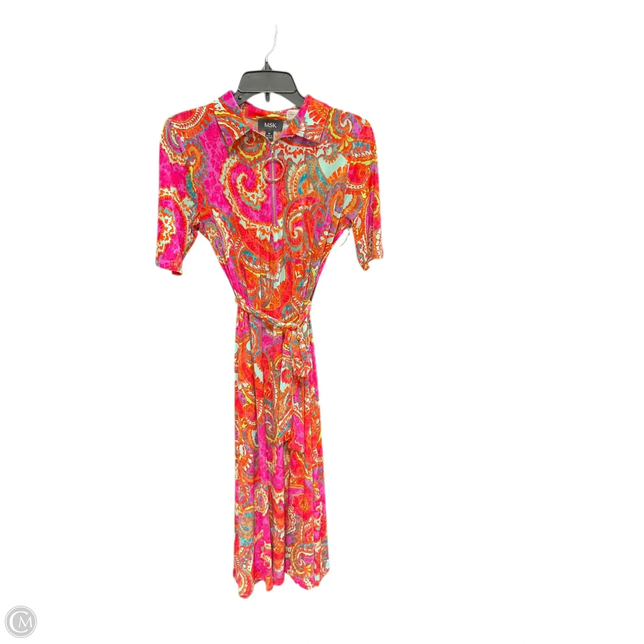 Dress Casual Midi By Msk In Multi-colored. Size: M