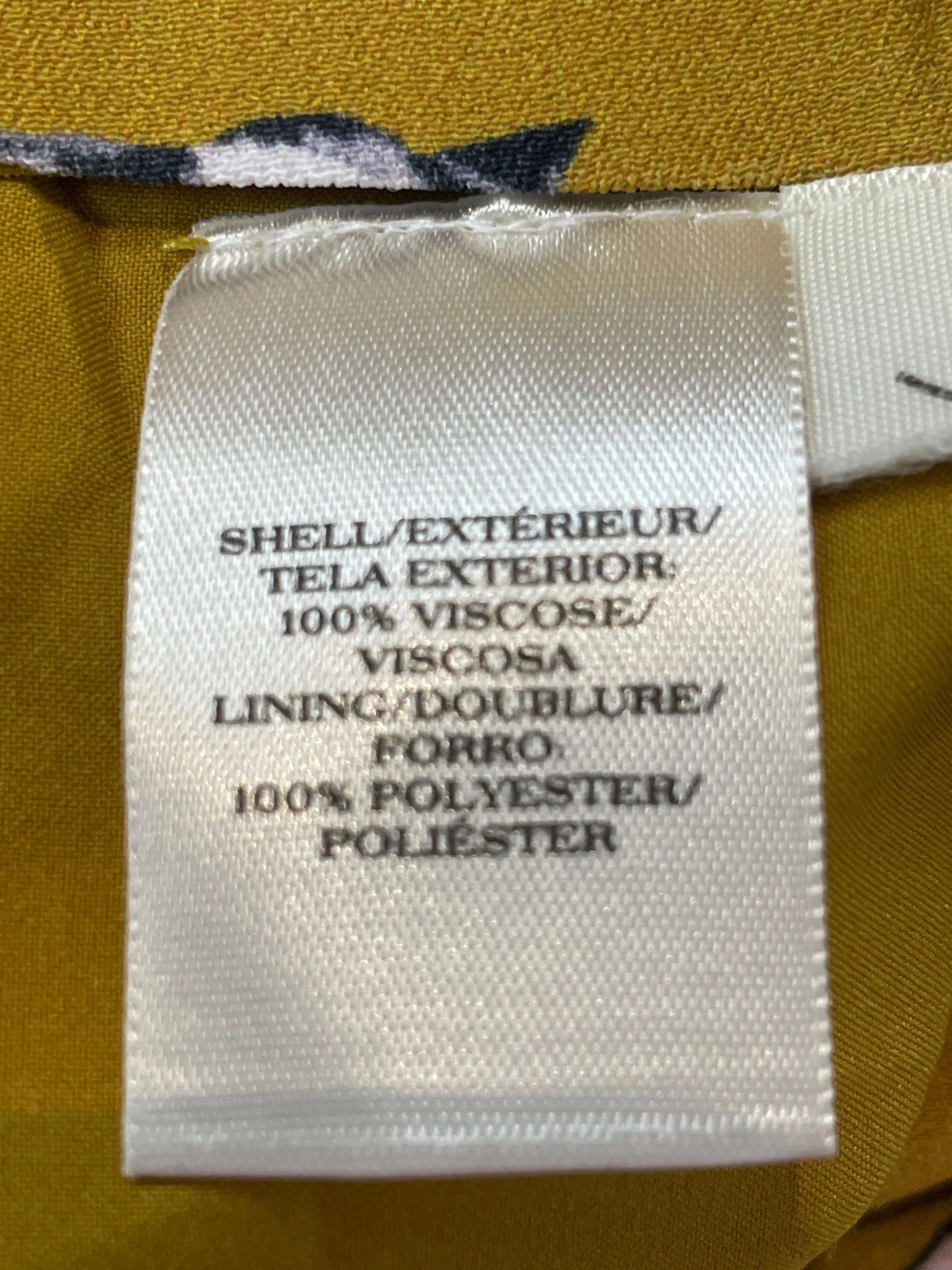 Dress Casual Short By Ann Taylor In Yellow. Size:4P