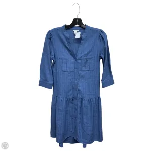 Dress Casual Short By Caslon In Blue. Size: Xxs