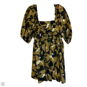 Dress Casual Short By Crosby In Black & Green. Size: L