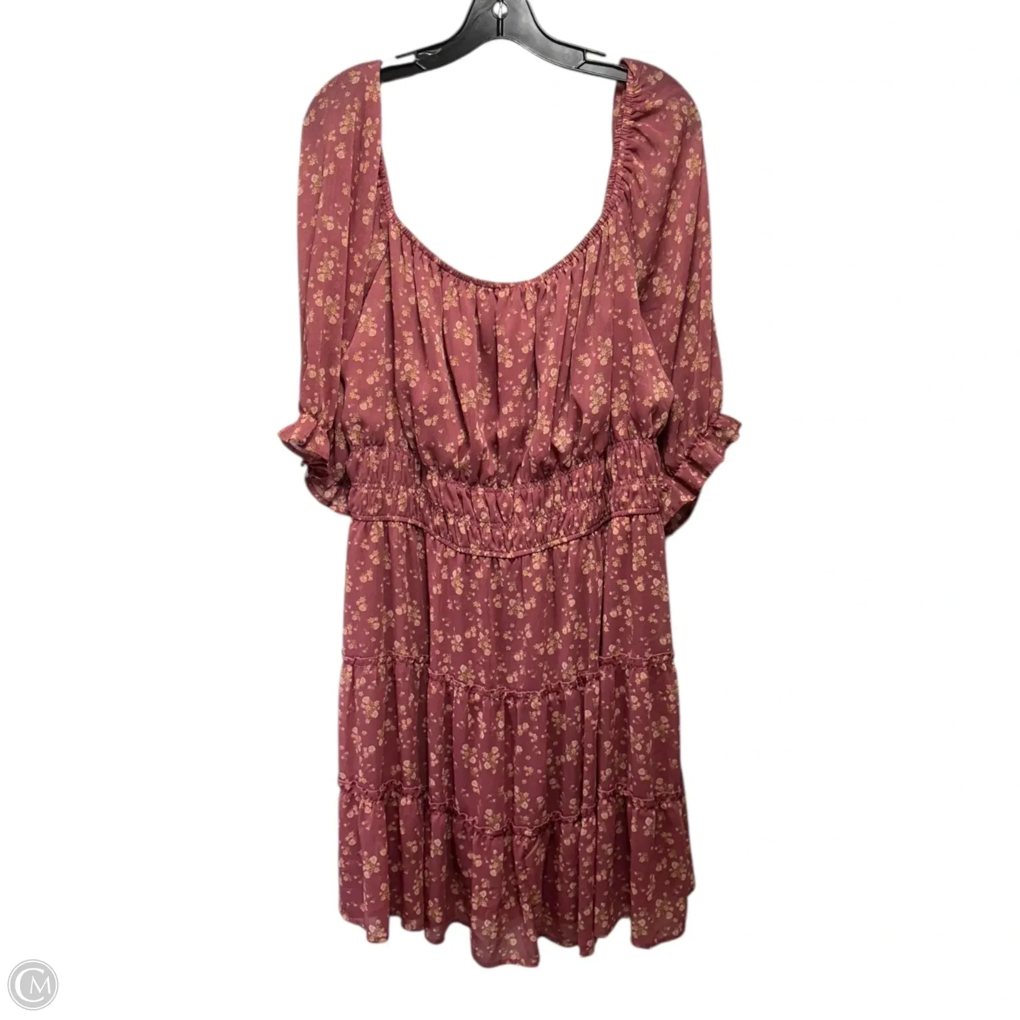 Dress Casual Short By Trixxi In Floral Print. Size: 3x