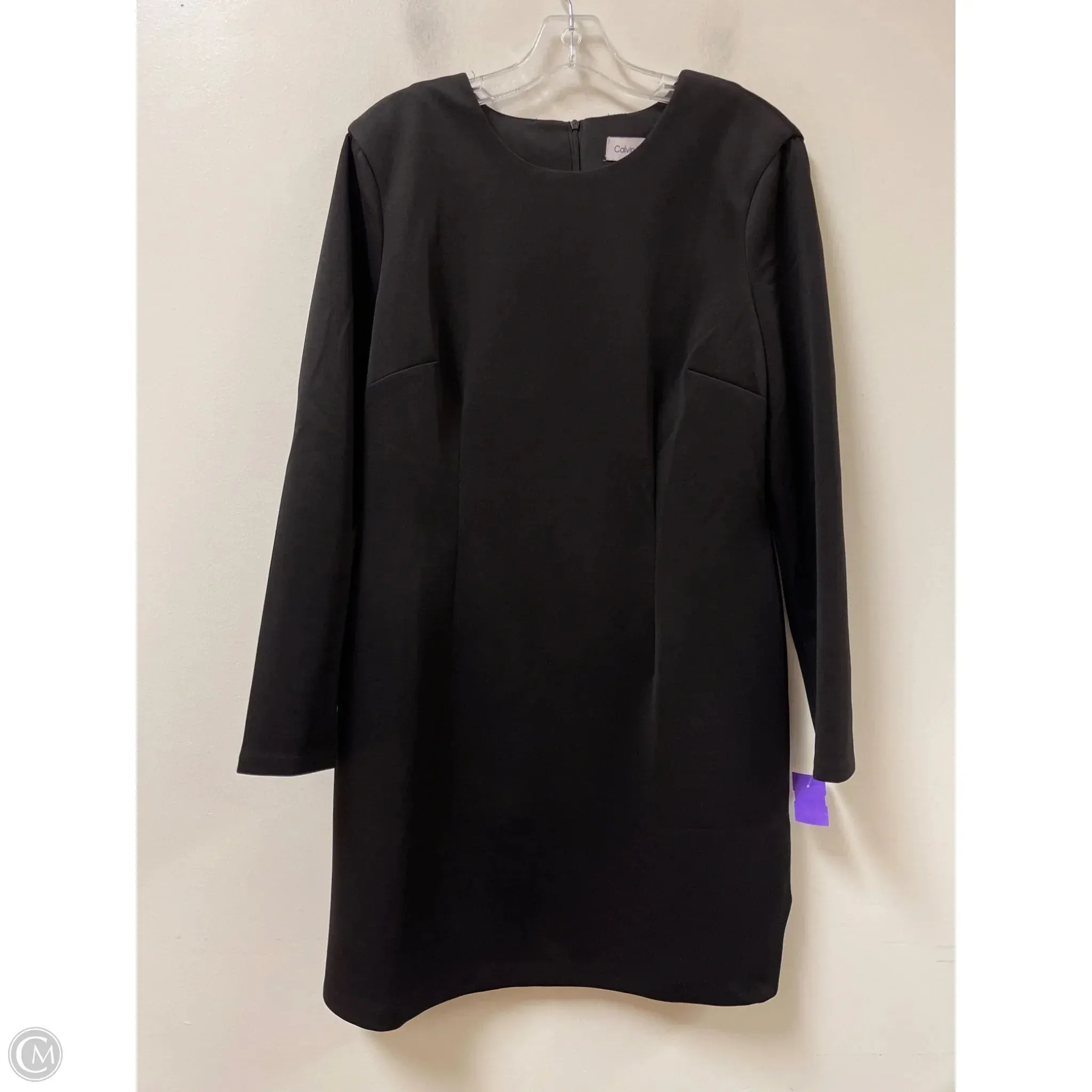 Dress Work By Calvin Klein In Black. Size: Xl