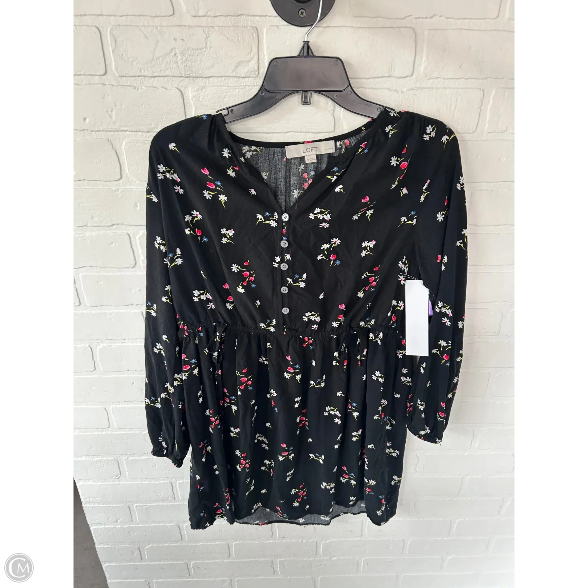 Dress Work By Loft In Black & White. Size: Sp