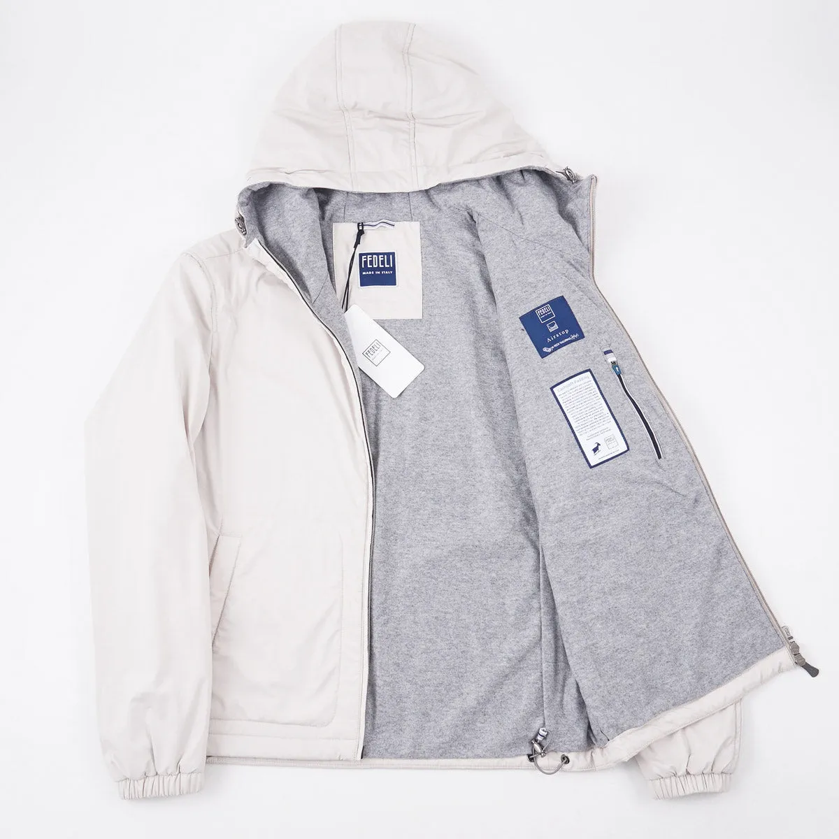 Fedeli Cashmere-Lined Hooded Jacket