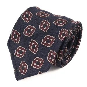 Finamore Unlined Lightweight Wool Tie