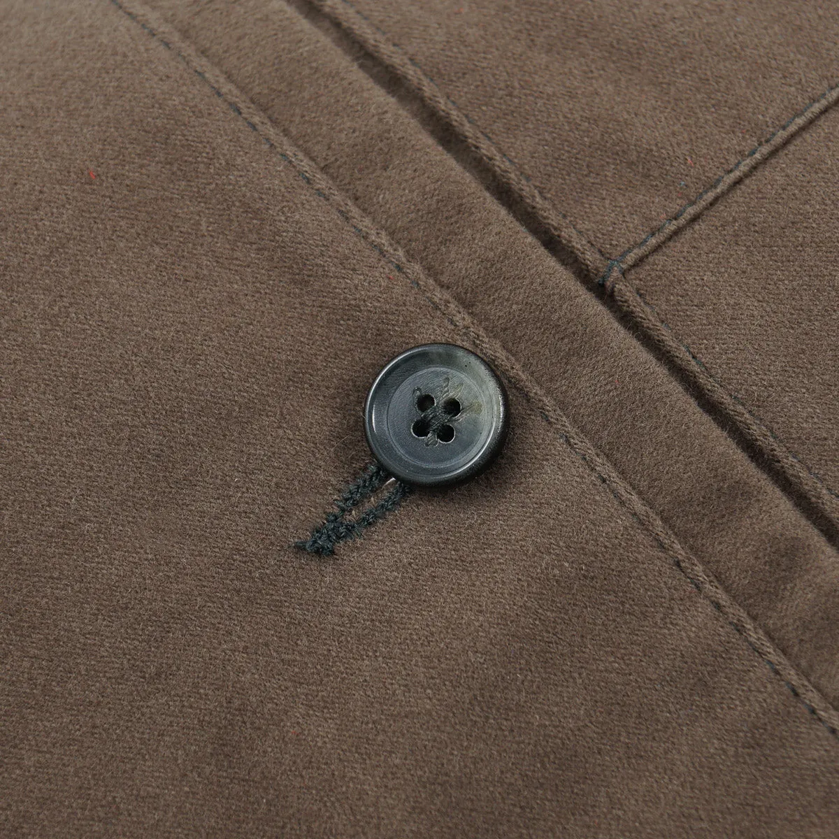 Isaia Moleskin Pants with Cargo Pockets