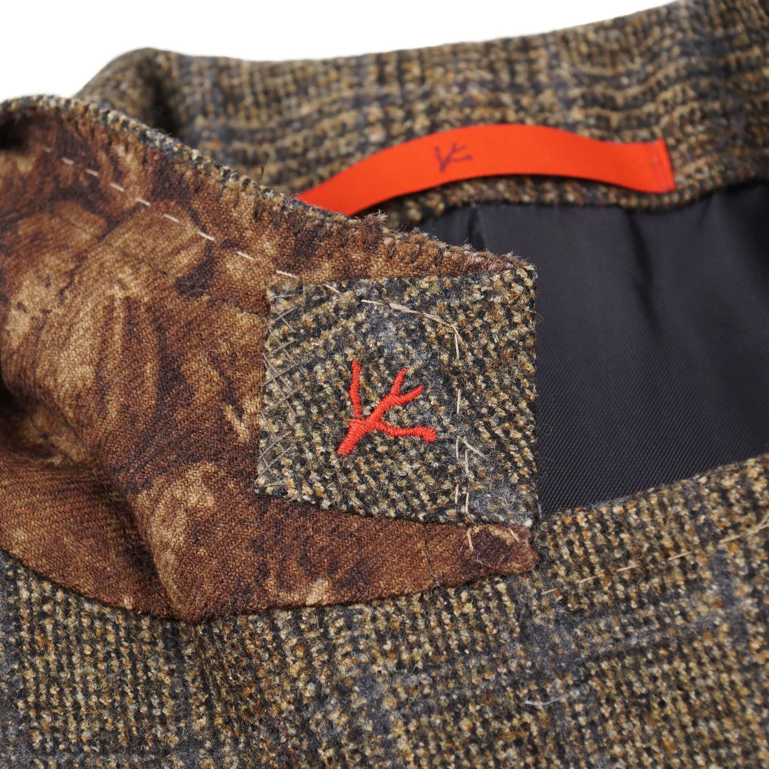 Isaia Slim-Fit Soft Flannel Wool Suit