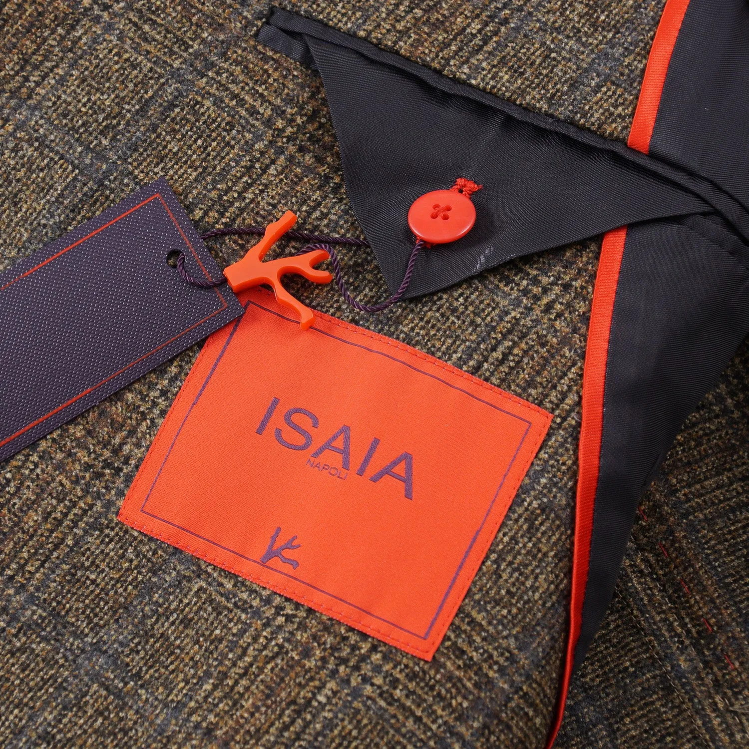 Isaia Slim-Fit Soft Flannel Wool Suit