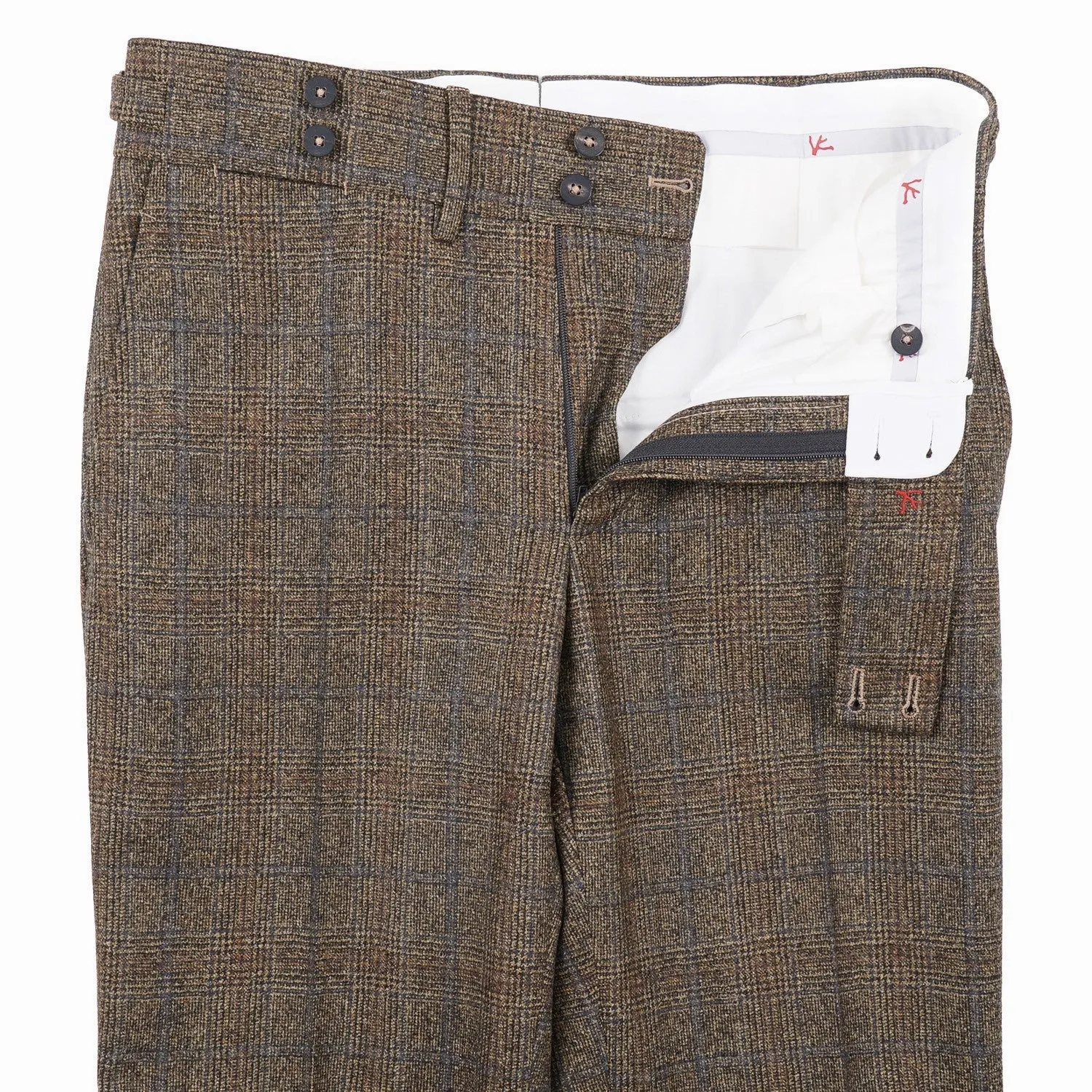 Isaia Slim-Fit Soft Flannel Wool Suit