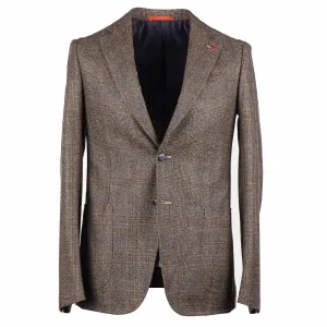 Isaia Slim-Fit Soft Flannel Wool Suit