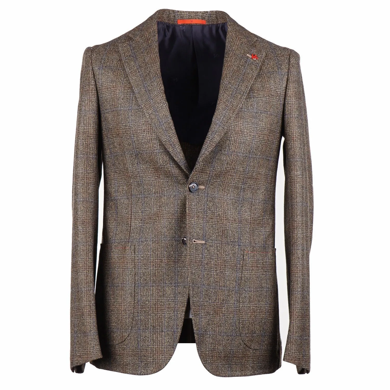 Isaia Slim-Fit Soft Flannel Wool Suit