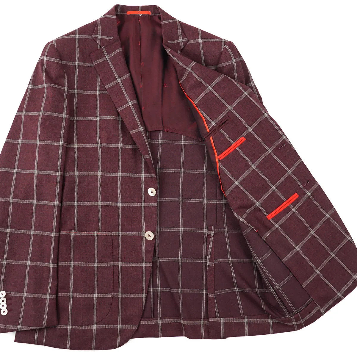 Isaia Trim-Fit 140s Wool Sport Coat