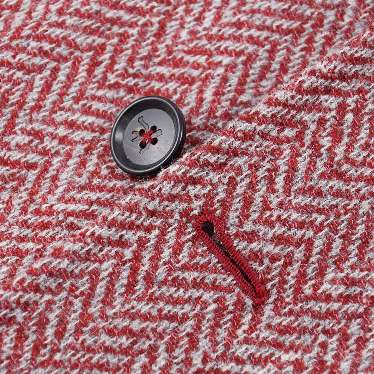 Isaia Wool-Mohair-Cashmere Overcoat