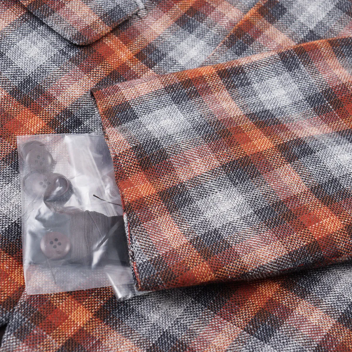 Isaia Woven Wool-Silk-Linen Sport Coat