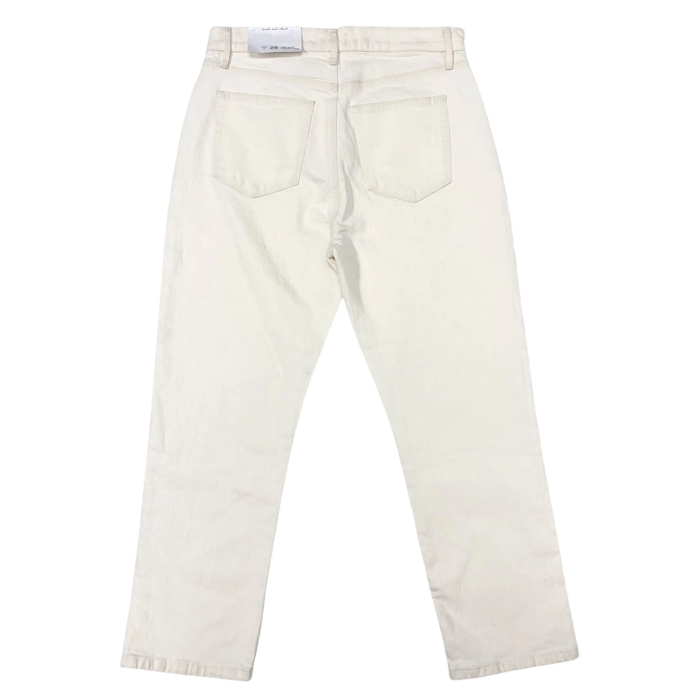 Jeans Cropped By Loft In Beige. Size:6