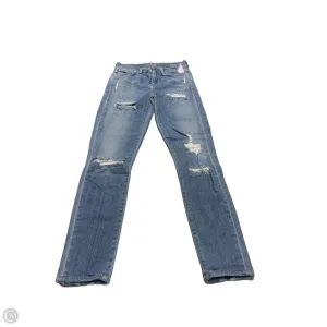 Jeans Skinny By Agolde In Blue Denim. Size: 0