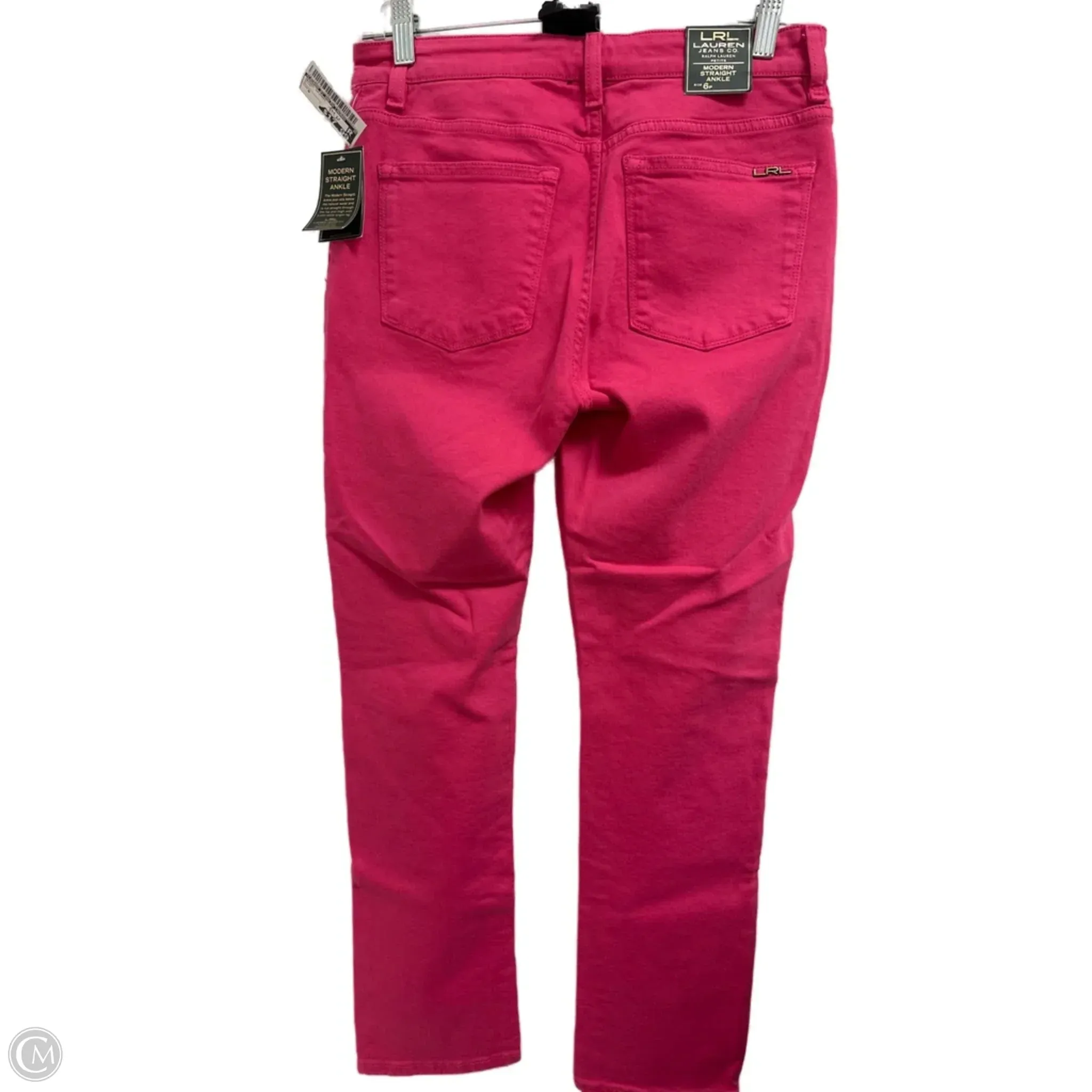 Jeans Skinny By Lauren By Ralph Lauren In Pink. Size: 6