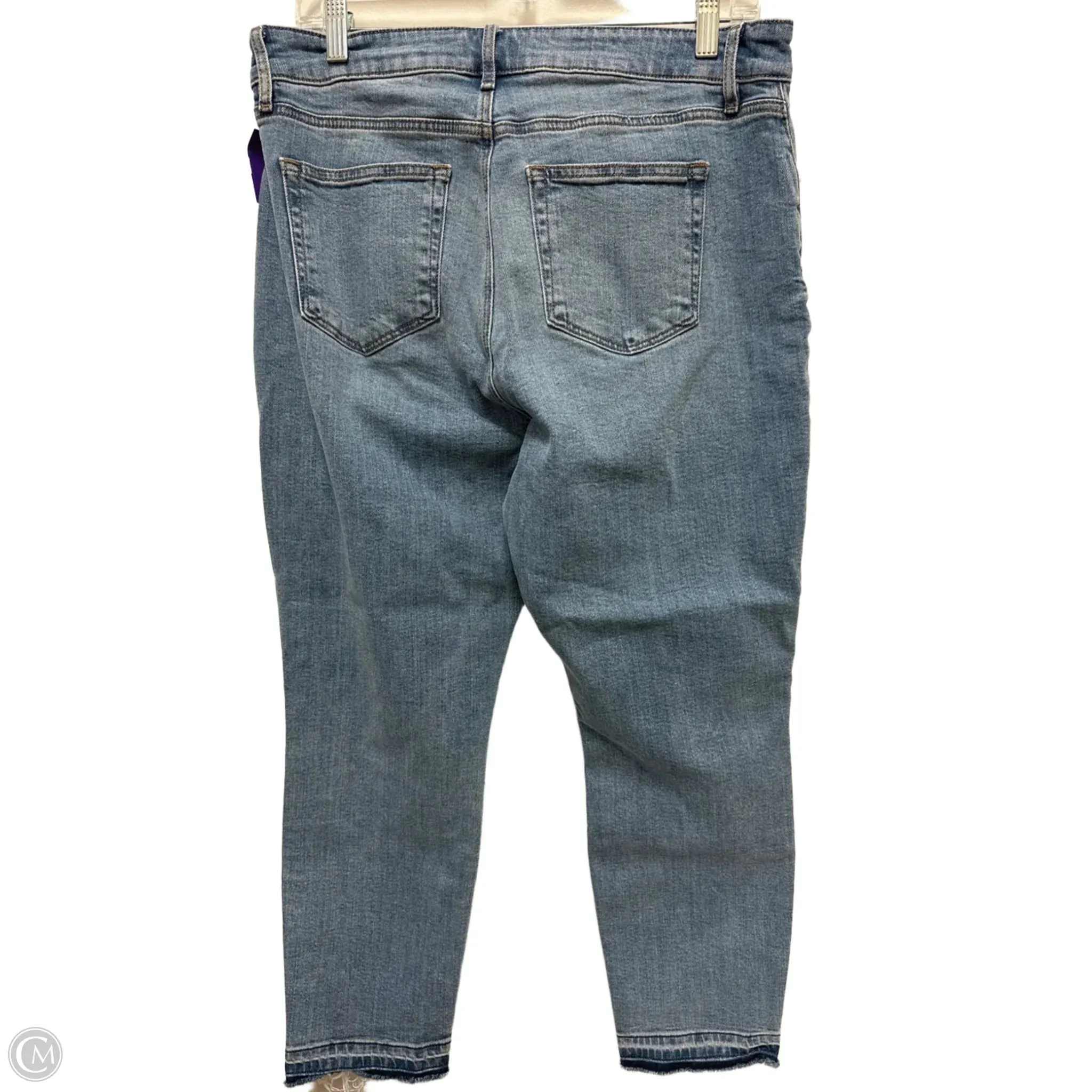 Jeans Skinny By Loft In Blue Denim. Size: 10