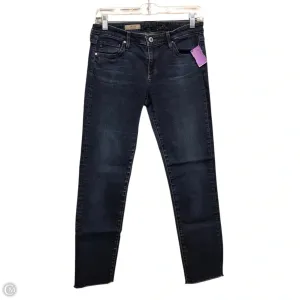 Jeans Straight By Adriano Goldschmied In Blue Denim. Size: 6