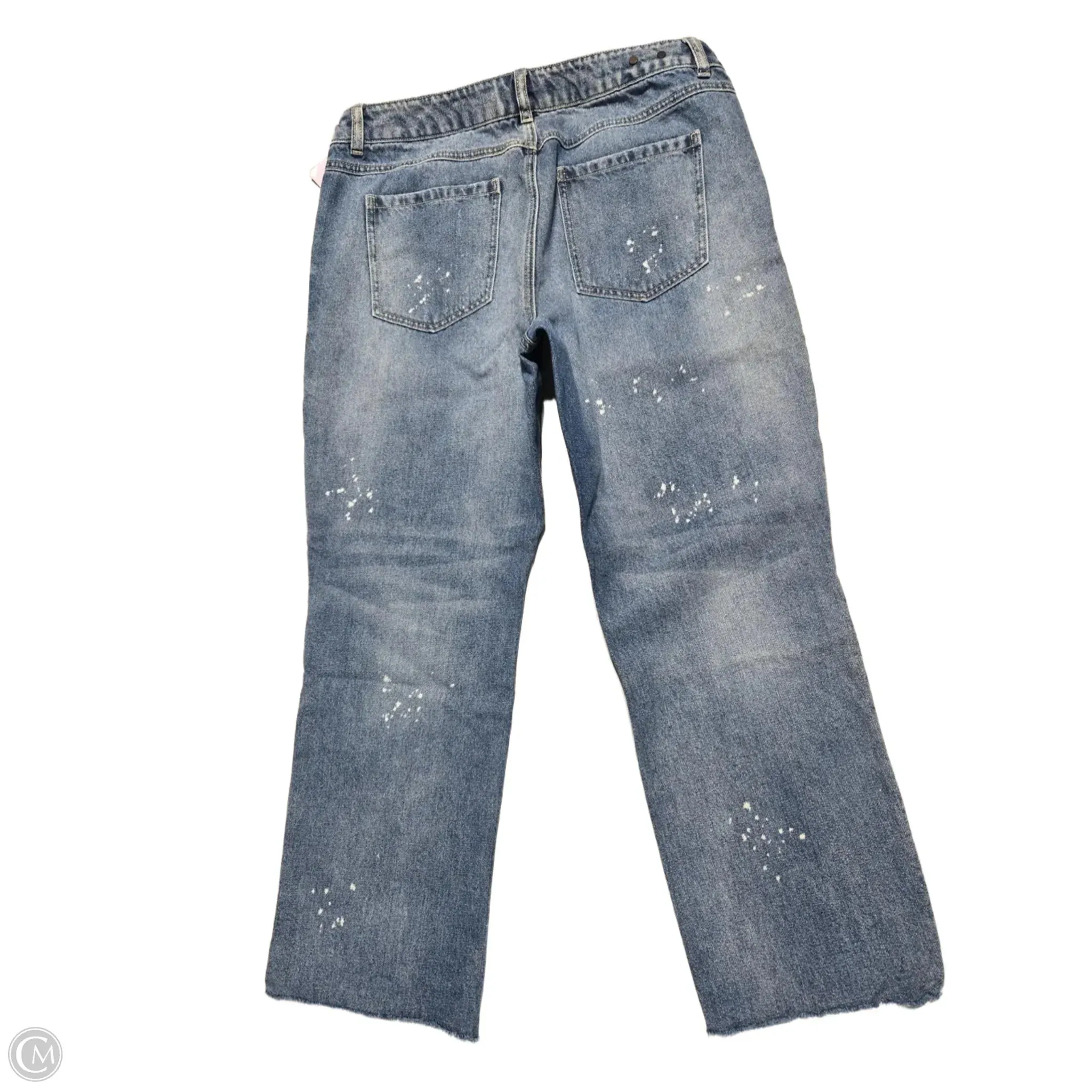 Jeans Straight By Cabi In Blue Denim. Size: 10