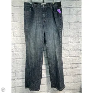 Jeans Straight By Chicos In Blue. Size: 18