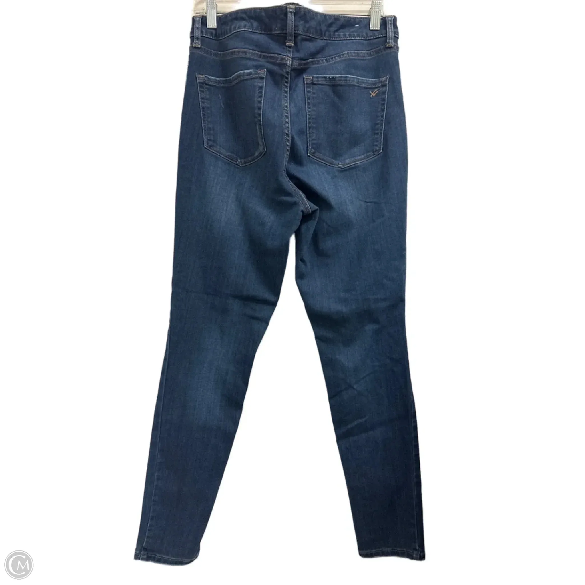 Jeans Straight By Clothes Mentor In Blue Denim. Size: 12