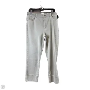 Jeans Straight By J. Jill In Green. Size: 14