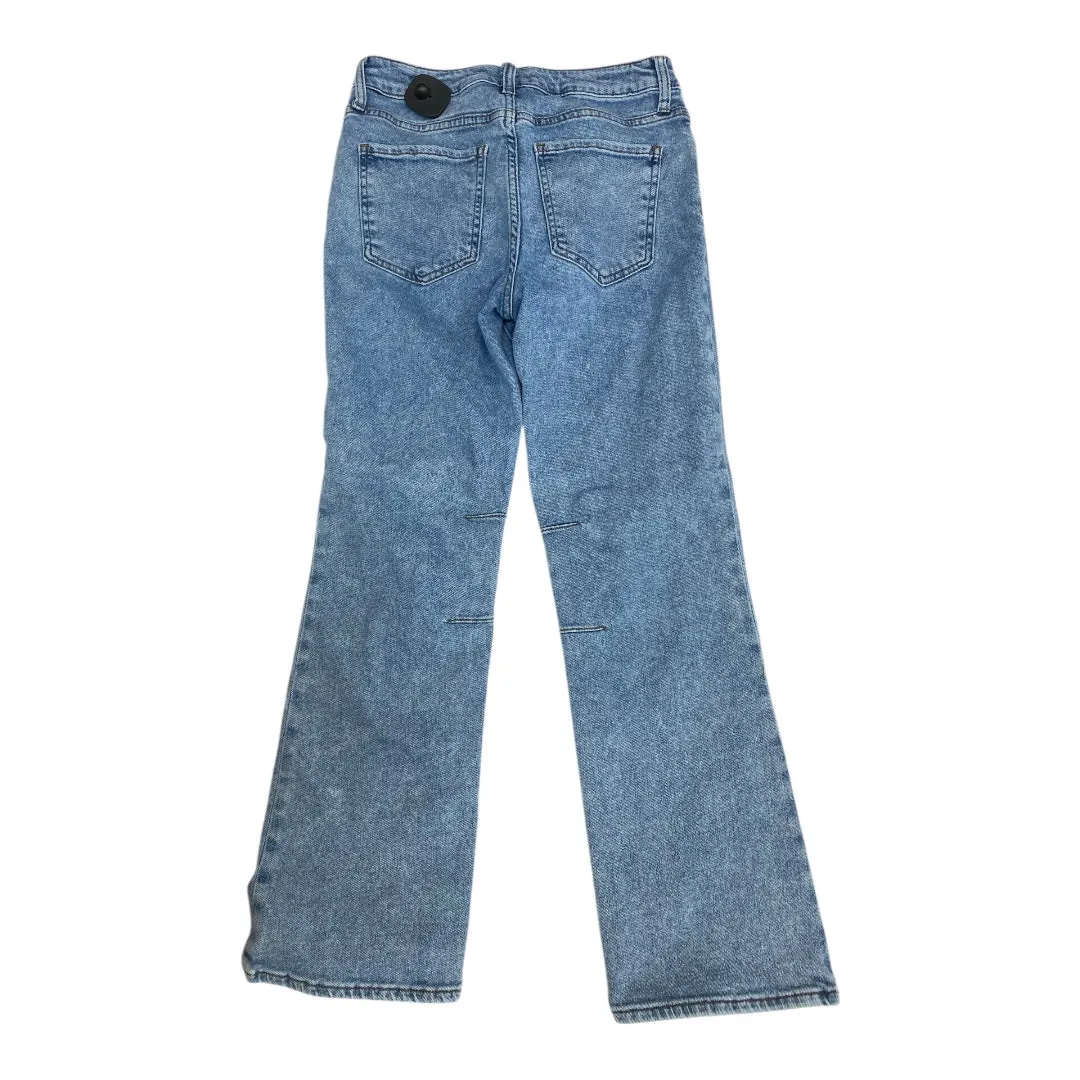Jeans Straight By Kut In Blue Denim. Size:4