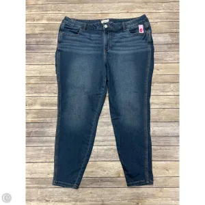 Jeans Straight By Maurices In Blue Denim. Size: 22