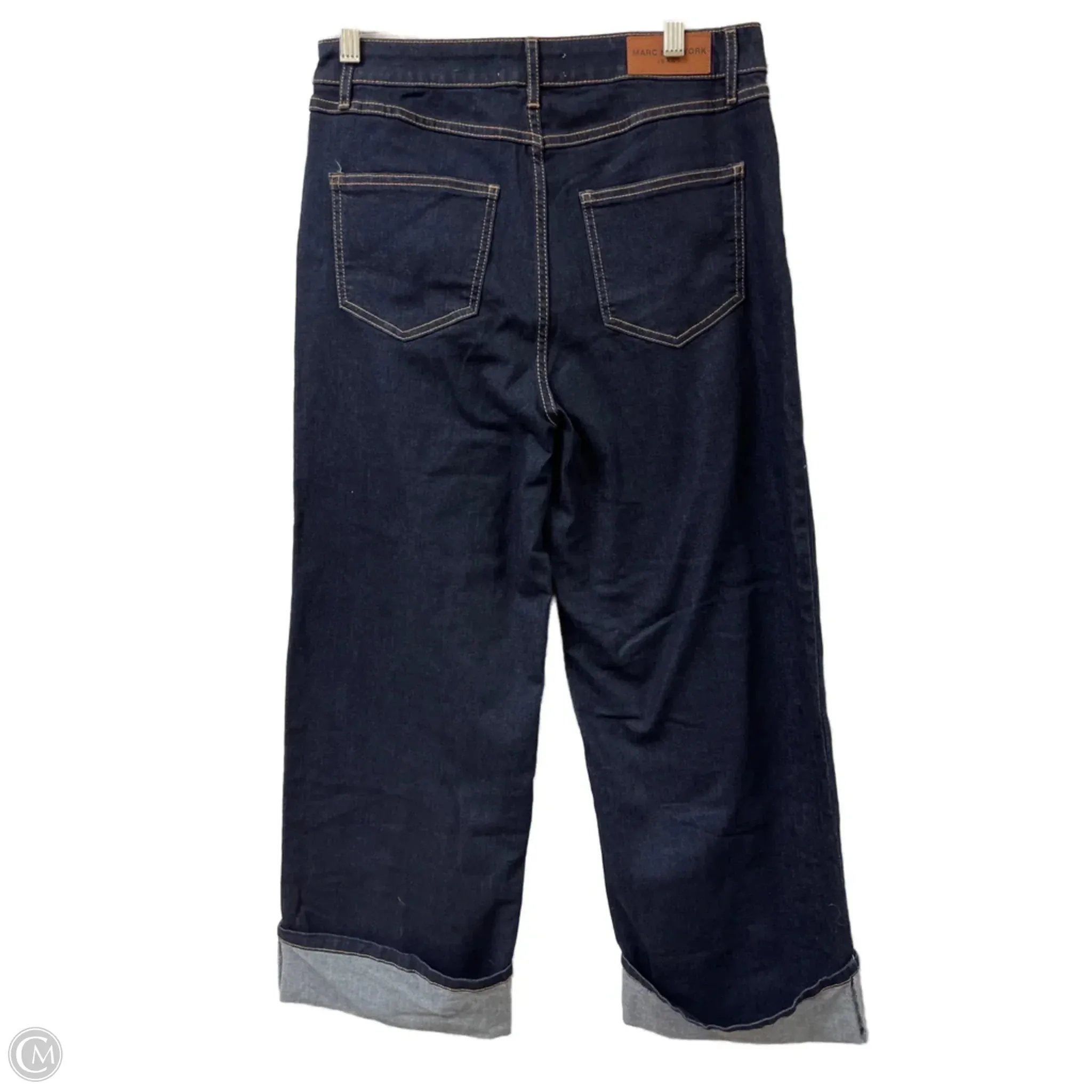 Jeans Wide Leg By Marc New York In Blue Denim. Size: 10
